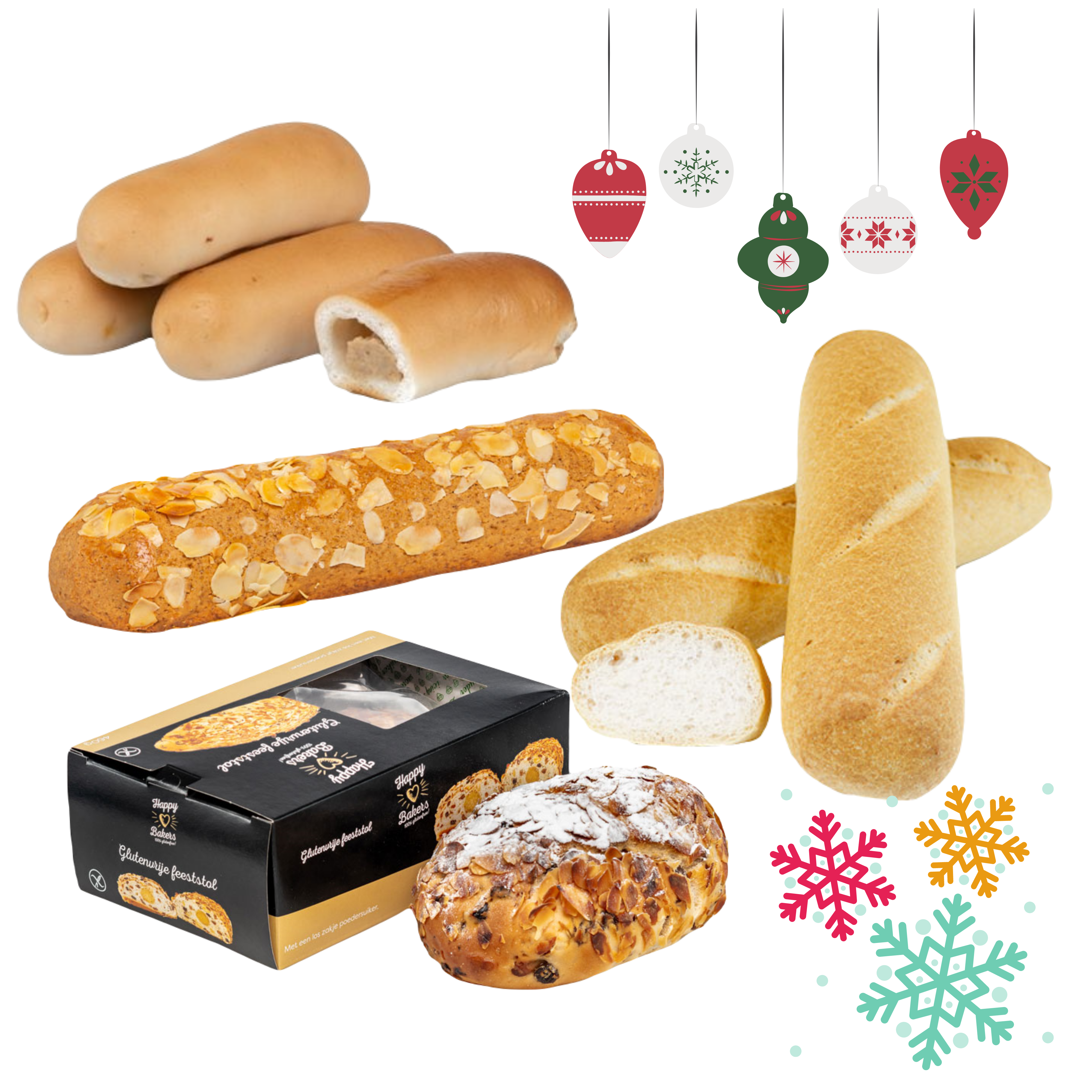Happy Bakers Glutenvrije Feestdagenpakket Top Merken Winkel